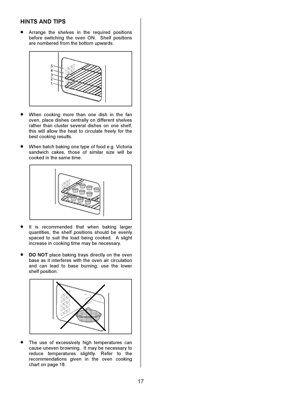 Electrolux SM 554 installation instructions Hints and Tips 