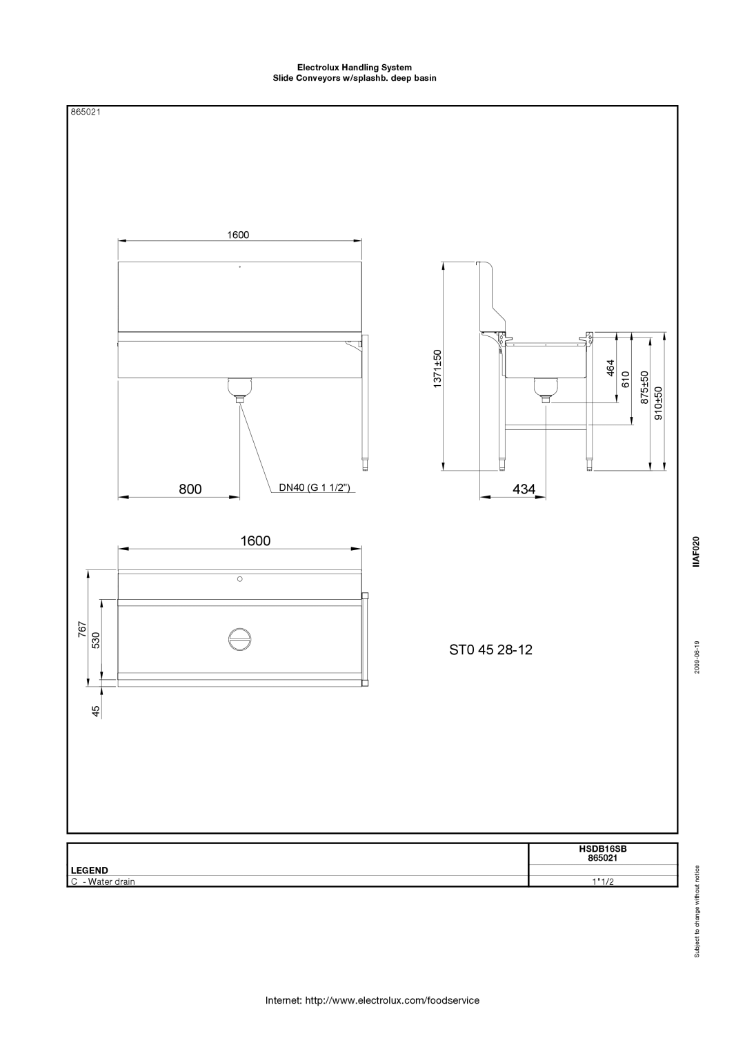 Electrolux SS-6 manual 800 