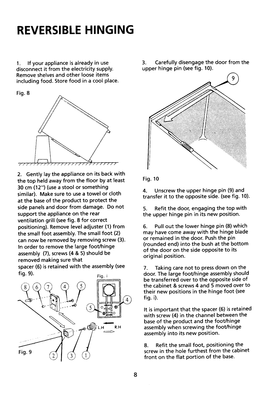 Electrolux TF 349, TF 319 manual 