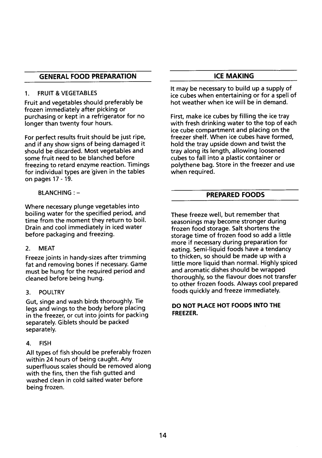 Electrolux TF 349, TF 319 manual 