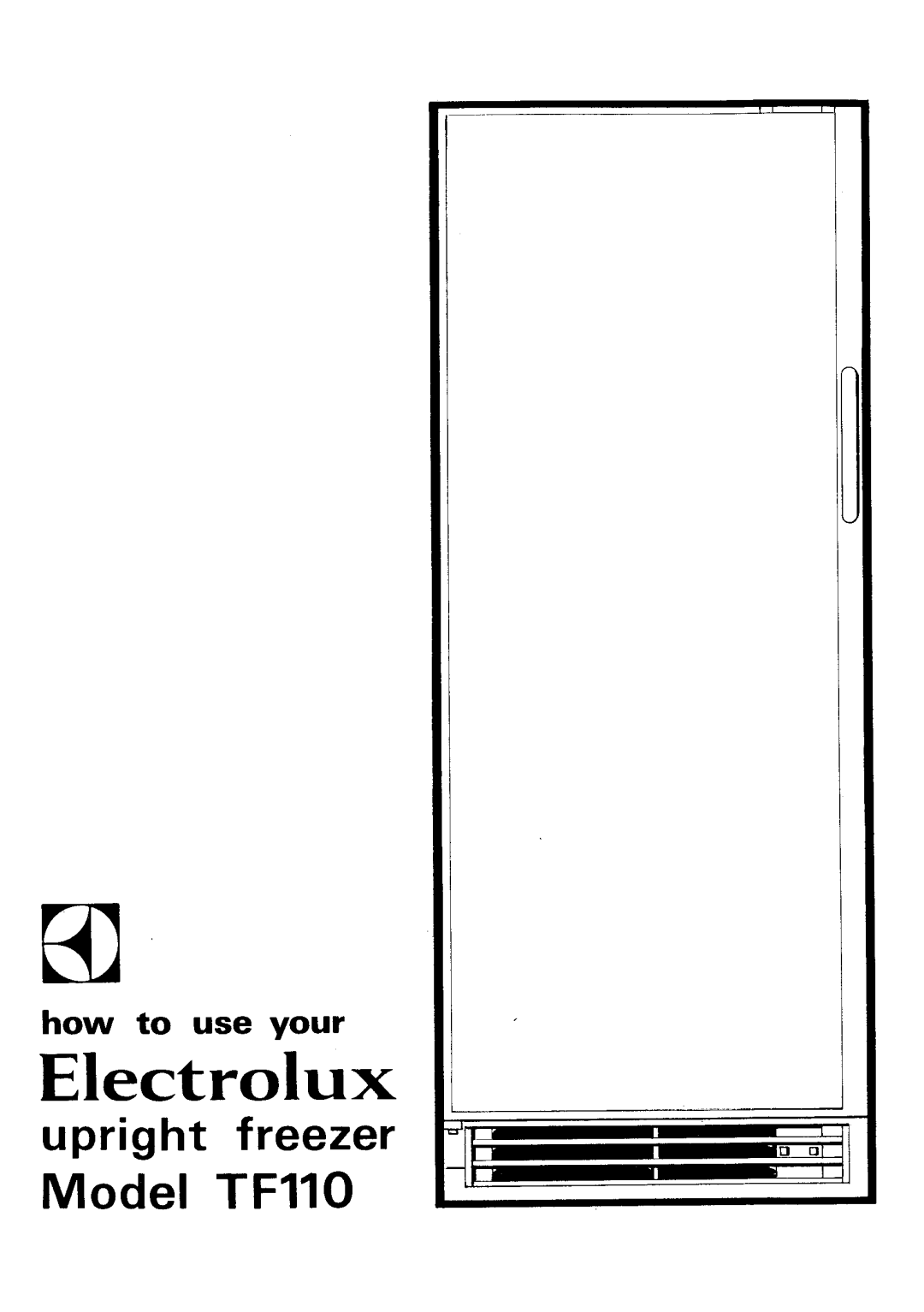 Electrolux TF110 manual 