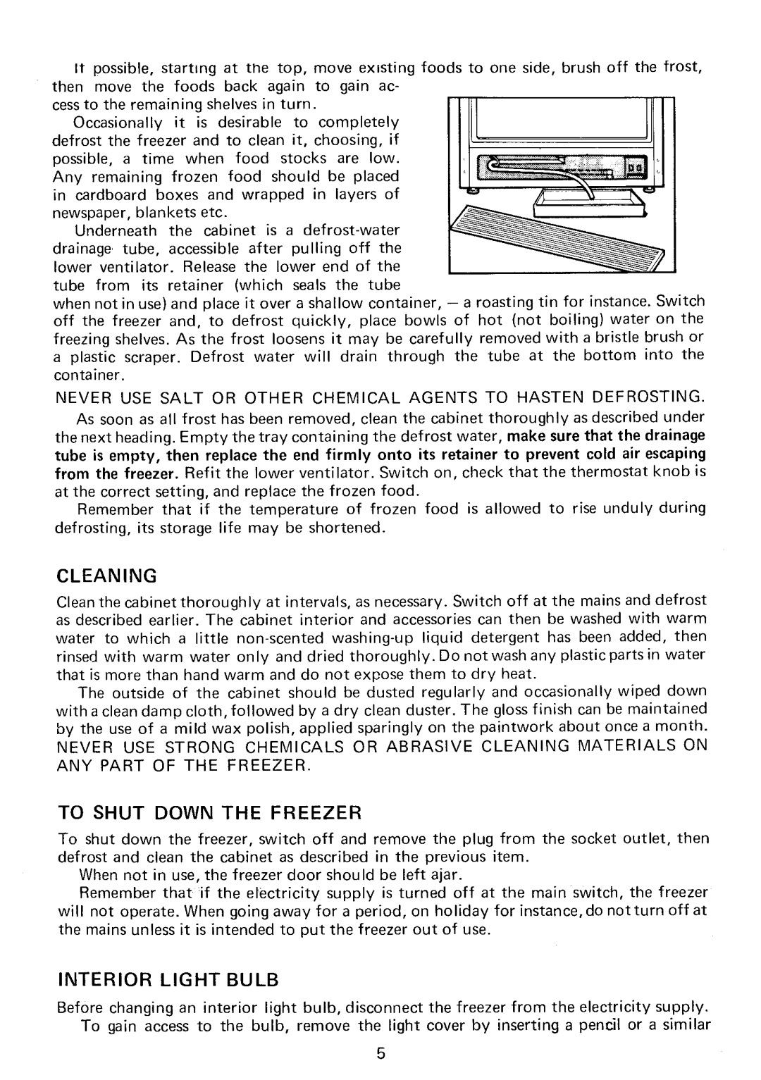 Electrolux TF110 manual 