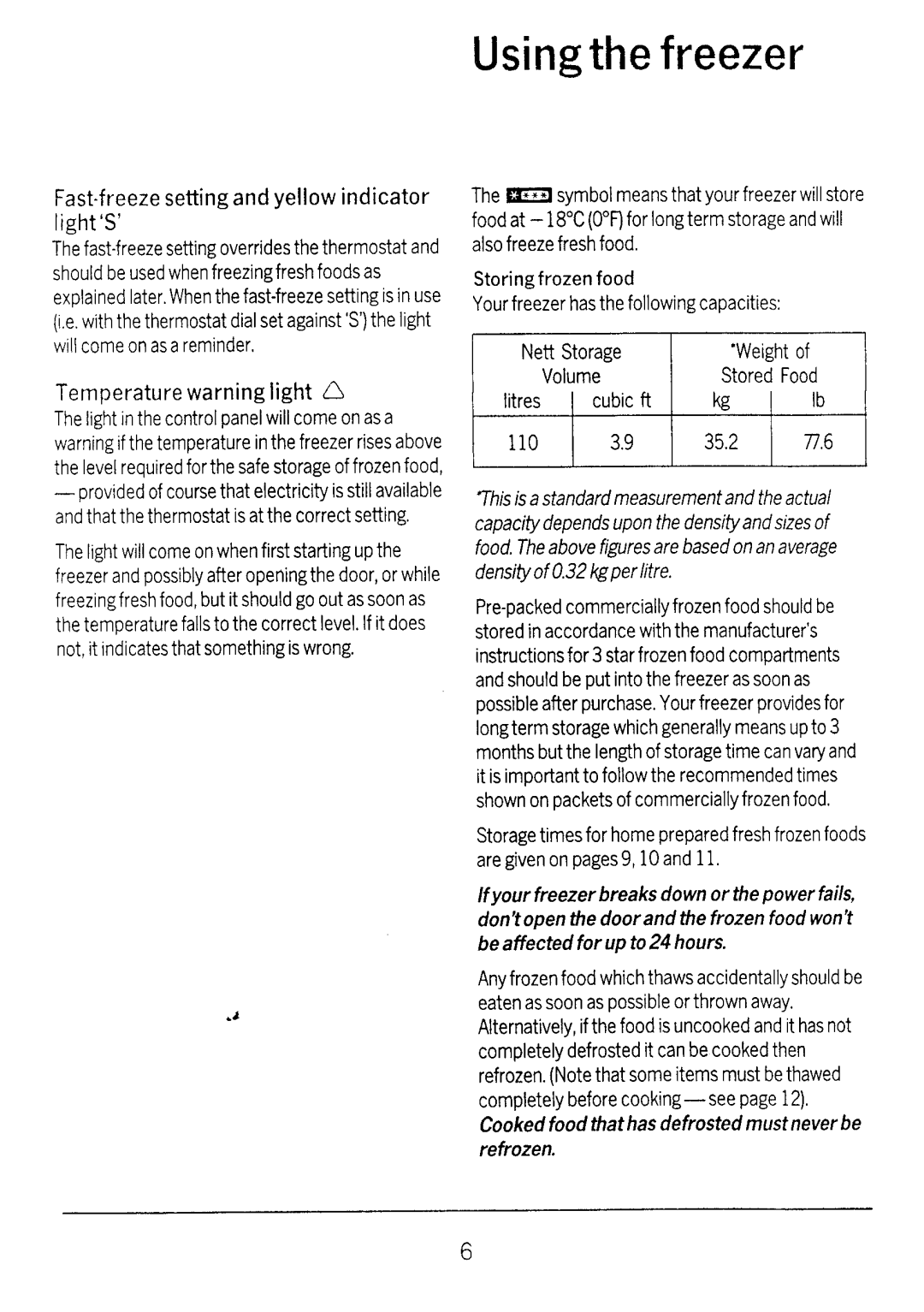 Electrolux TF422 manual 