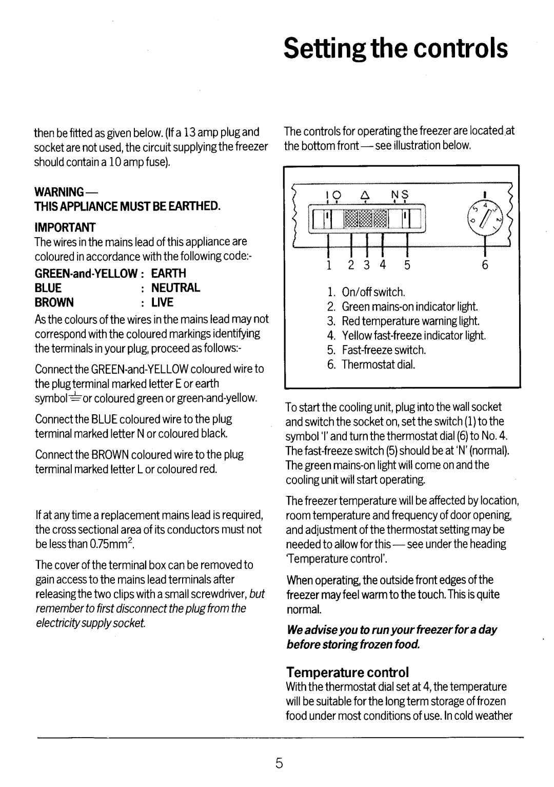 Electrolux TF471 manual 