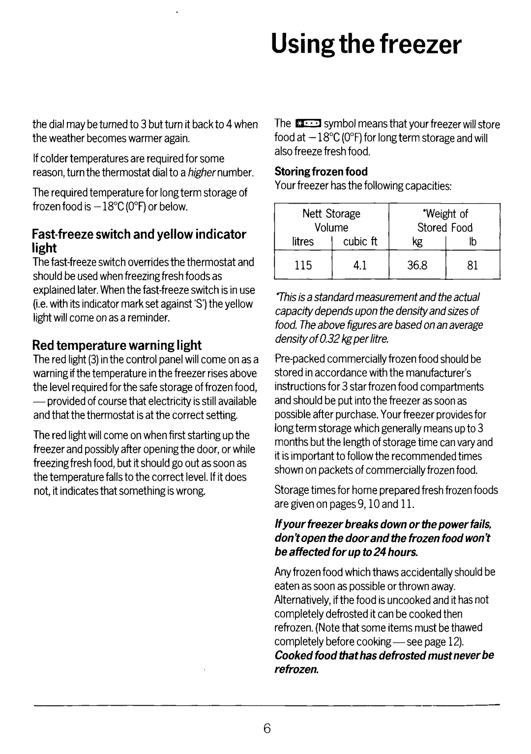 Electrolux TF471 manual 