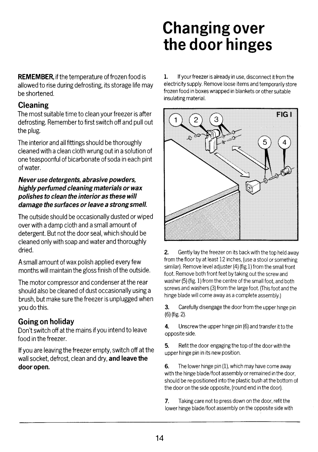 Electrolux TF773, TF613 manual 