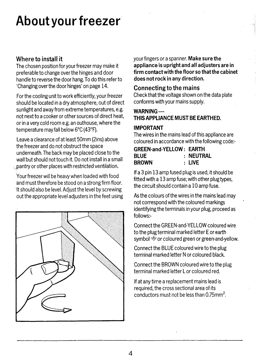 Electrolux TF775A, TF615A manual 