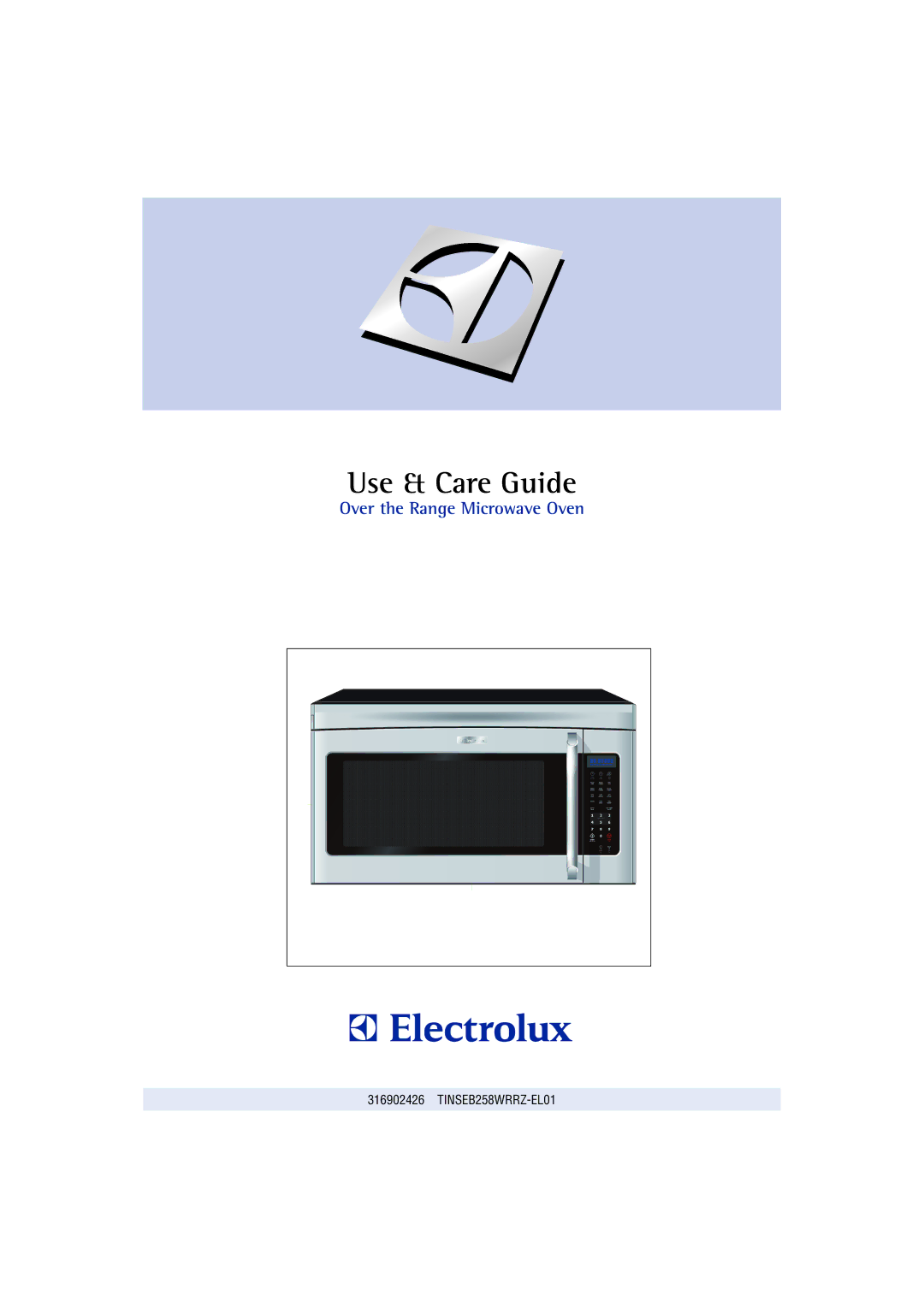 Electrolux TINSEB258WRRZ-EL01 manual Use & Care Guide 