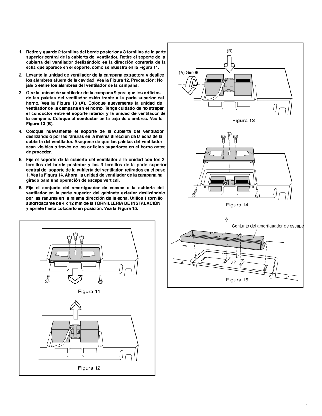 Electrolux TINSEB484MRR0 installation instructions Gire 90˚ 