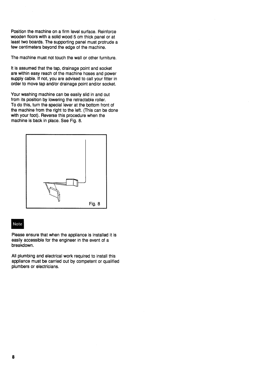 Electrolux TJ1053 manual 