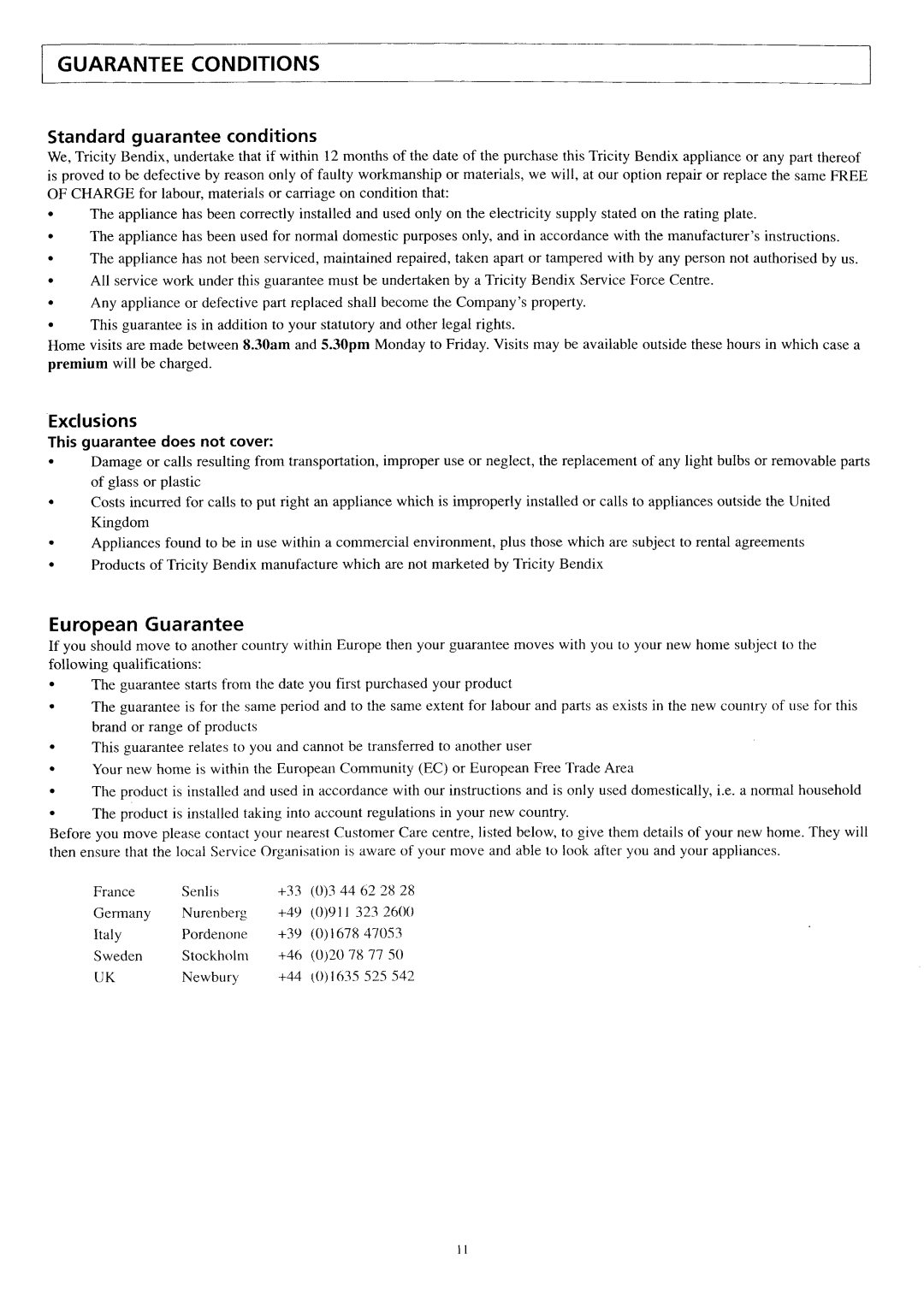 Electrolux TM 570 manual 