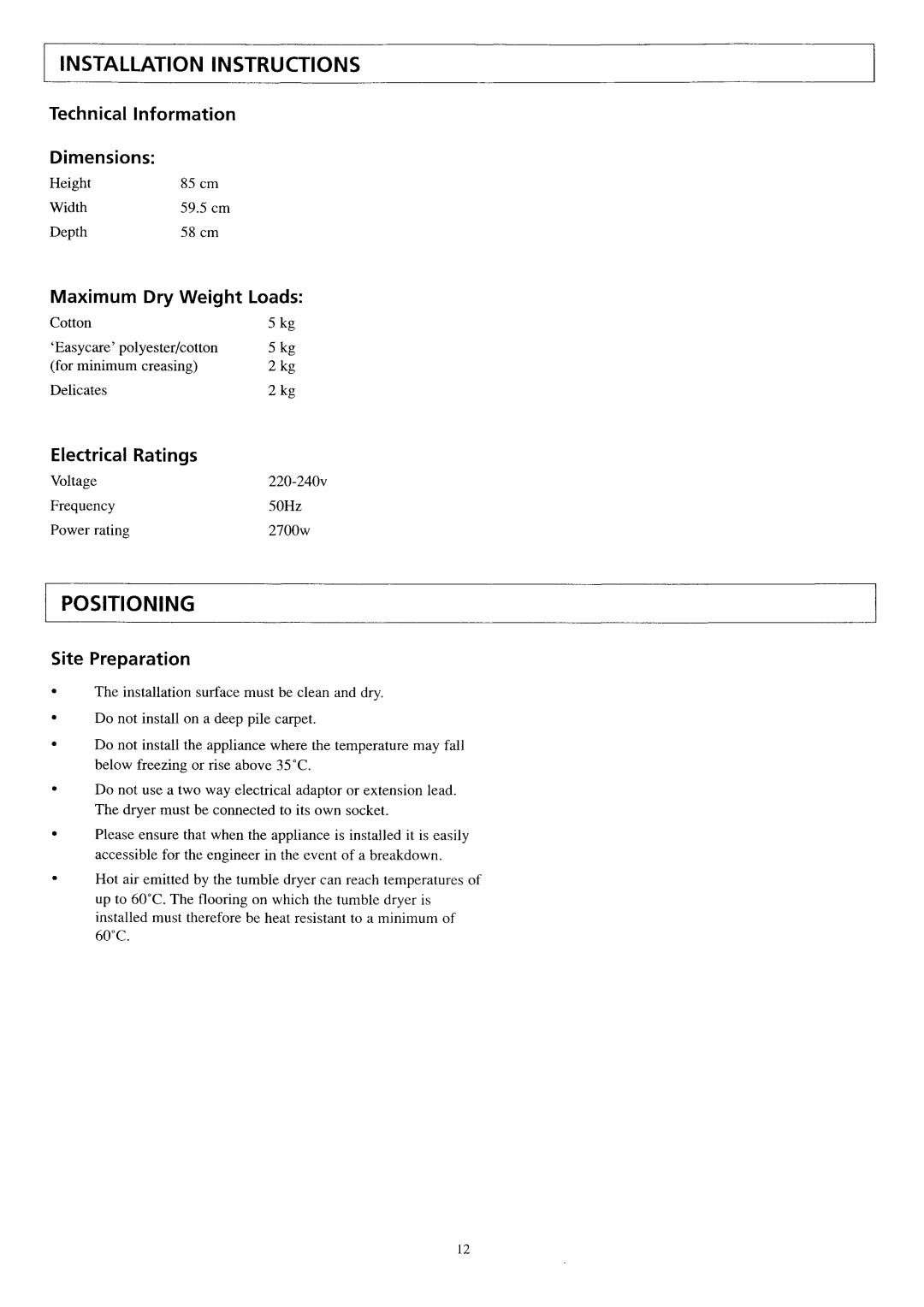 Electrolux TM 570 manual 