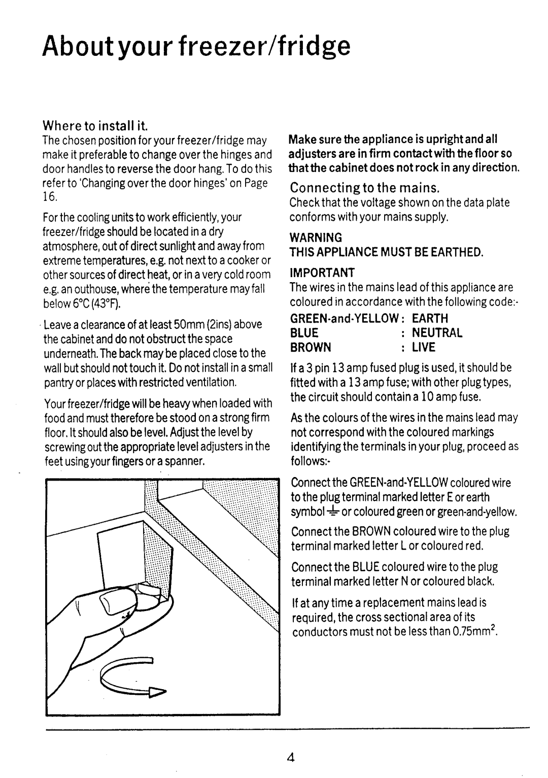 Electrolux TR1055 manual 