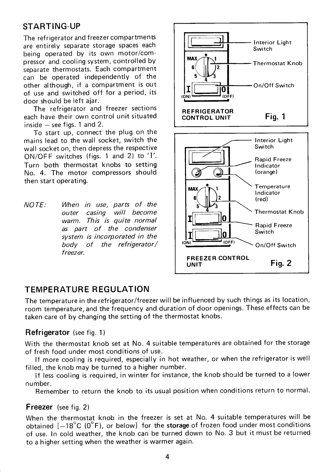 Electrolux TR1241, TR1240 manual 
