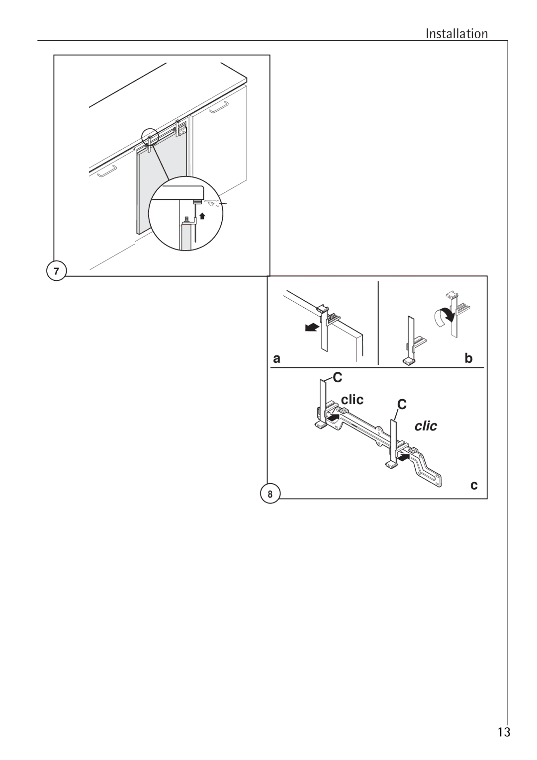 Electrolux U 86050-4 I operating instructions Installation 