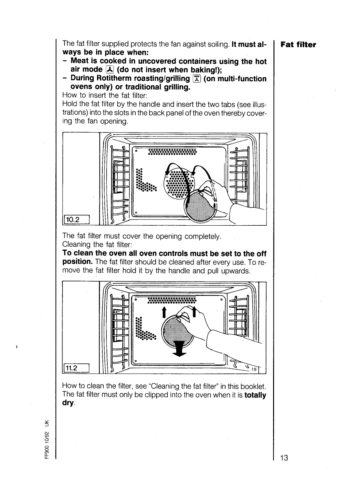 Electrolux U02464 manual 