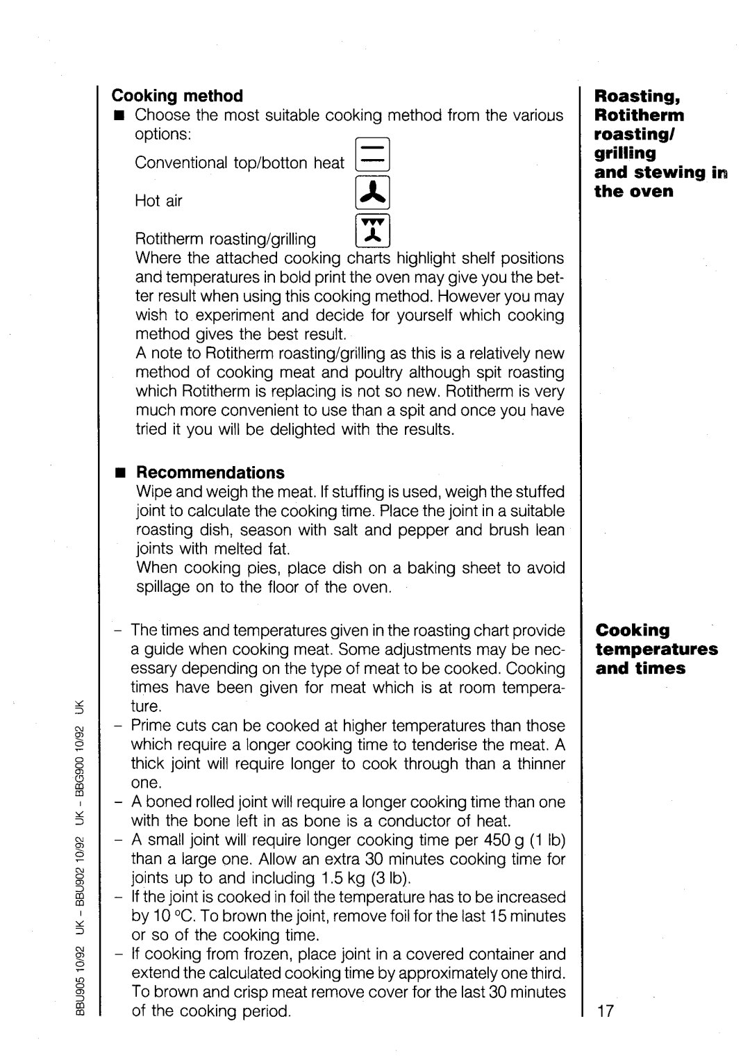 Electrolux U02464 manual 