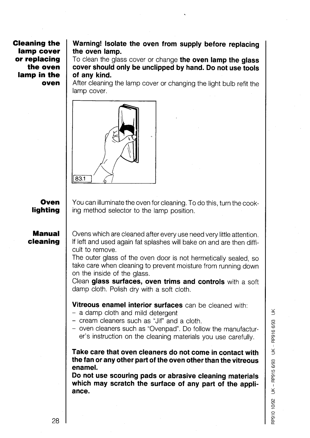 Electrolux U02464 manual 