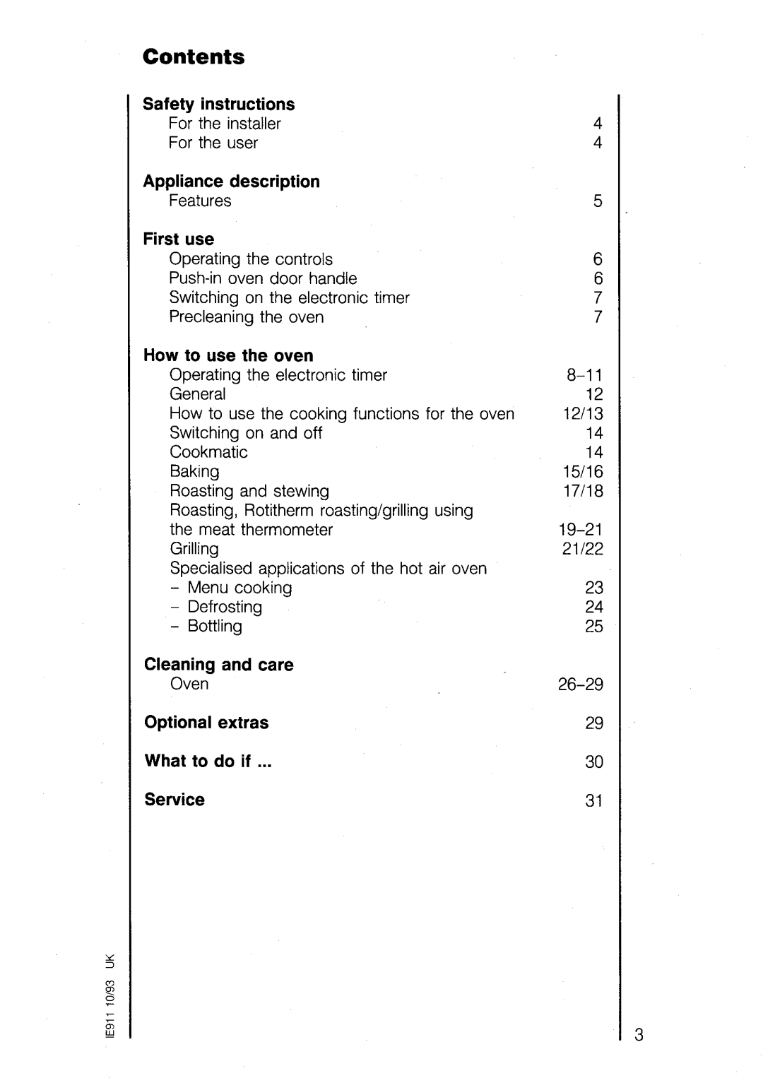 Electrolux U02464 manual 