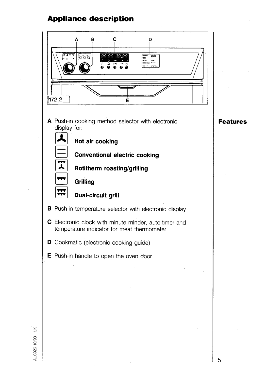 Electrolux U02464 manual 