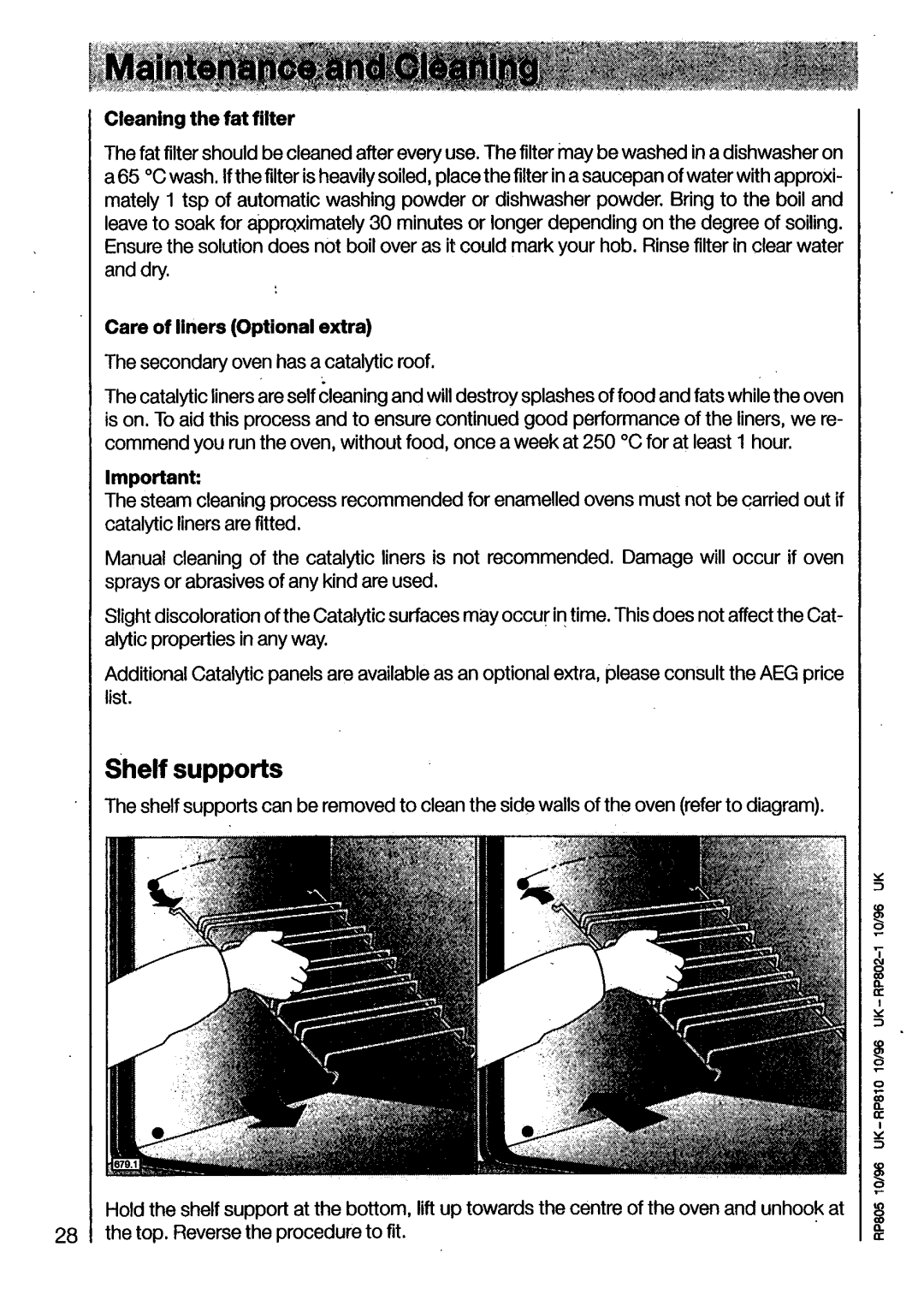 Electrolux U03070 manual 