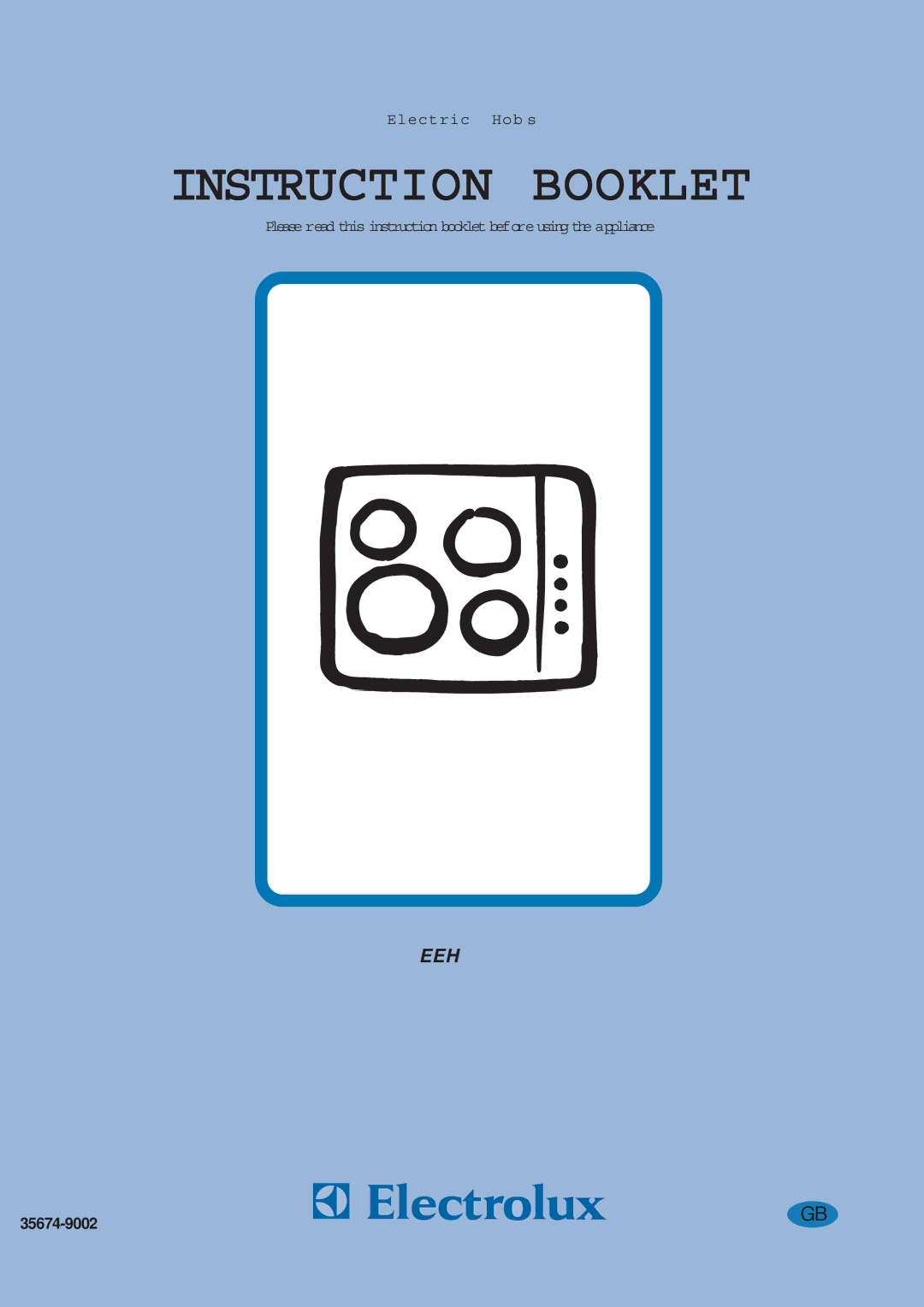 Electrolux U26227 manual Instruction Booklet 