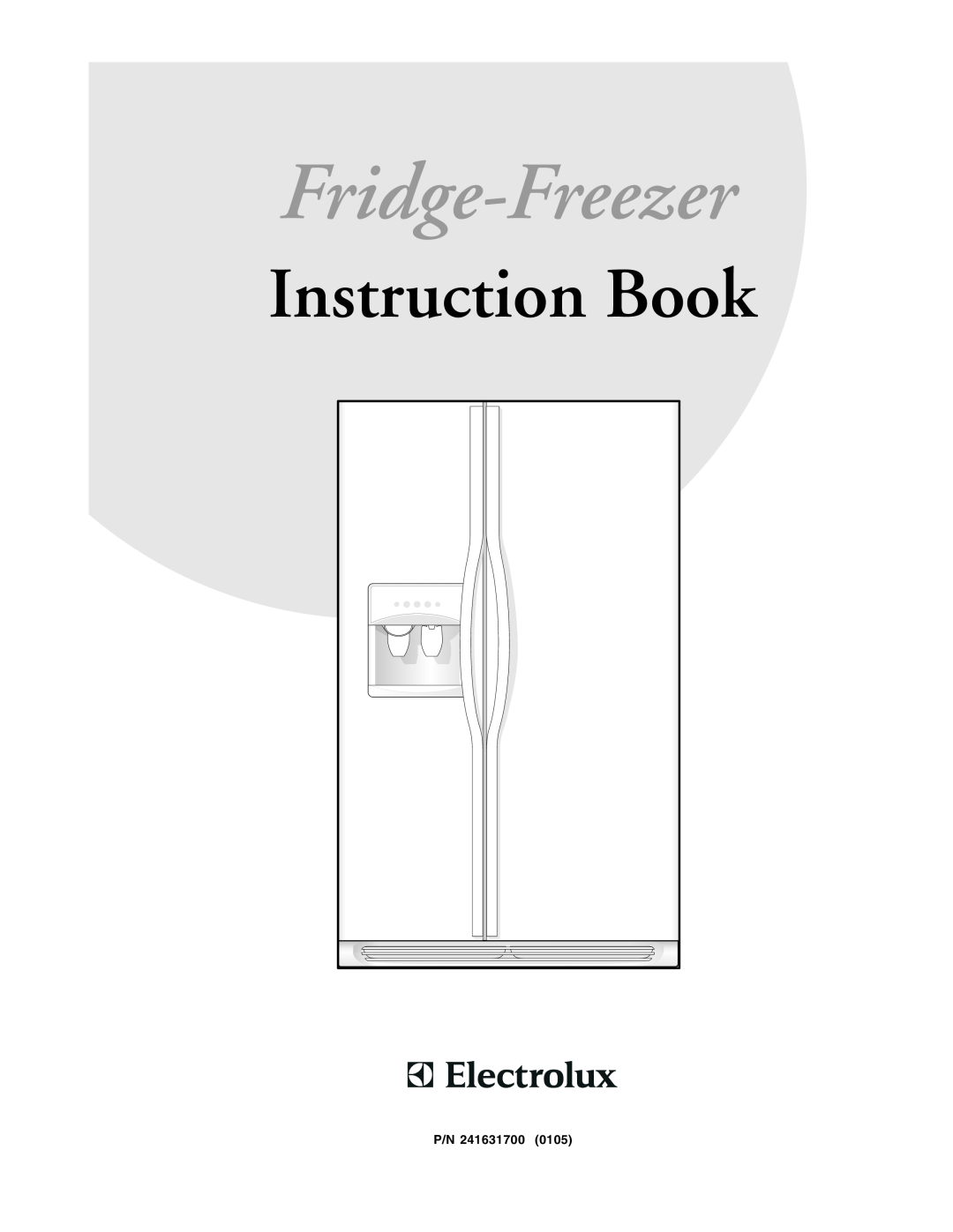 Electrolux U27107 manual Fridge-Freezer, Instruction Book 