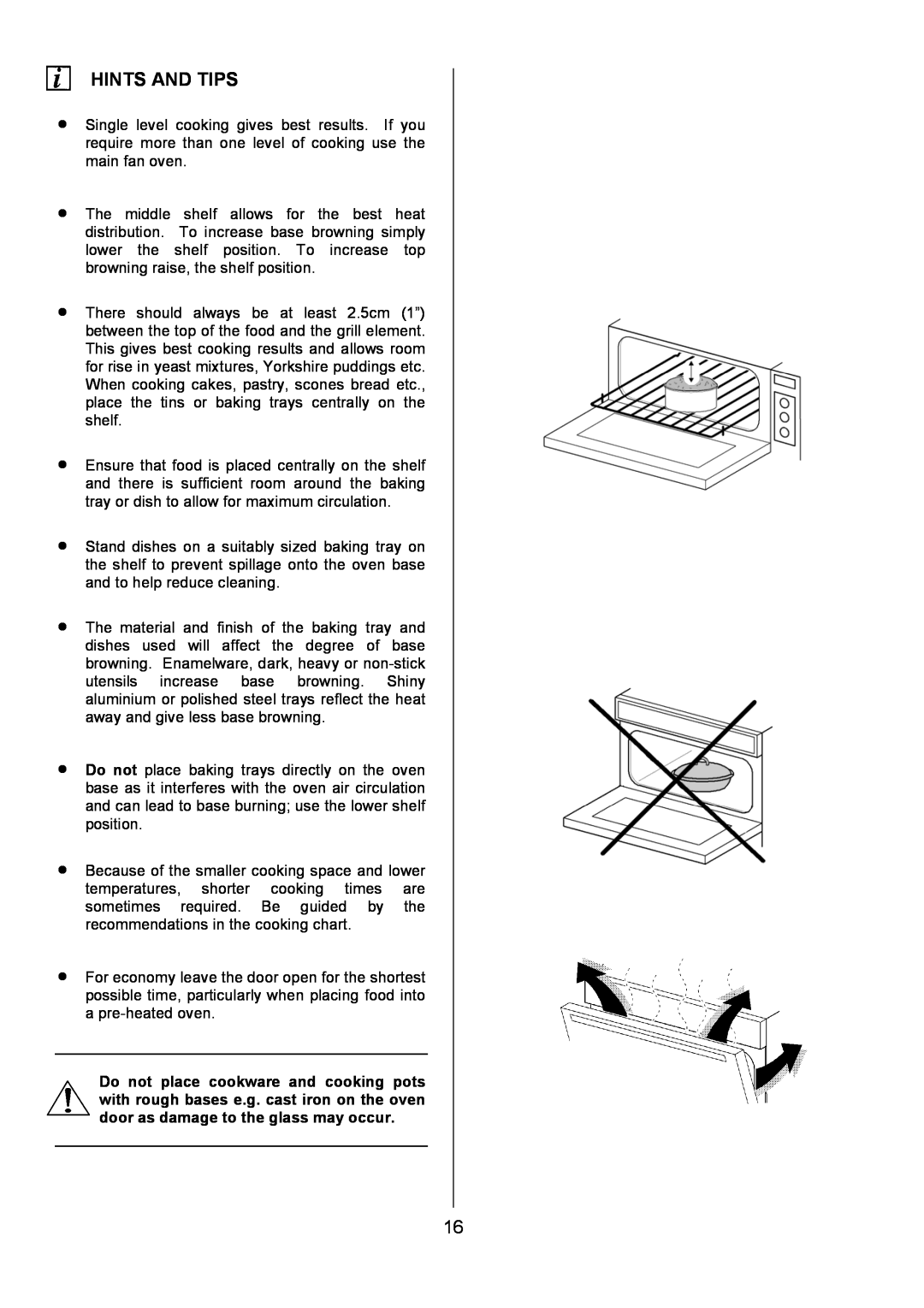 Electrolux U7101-4 operating instructions Hints And Tips 