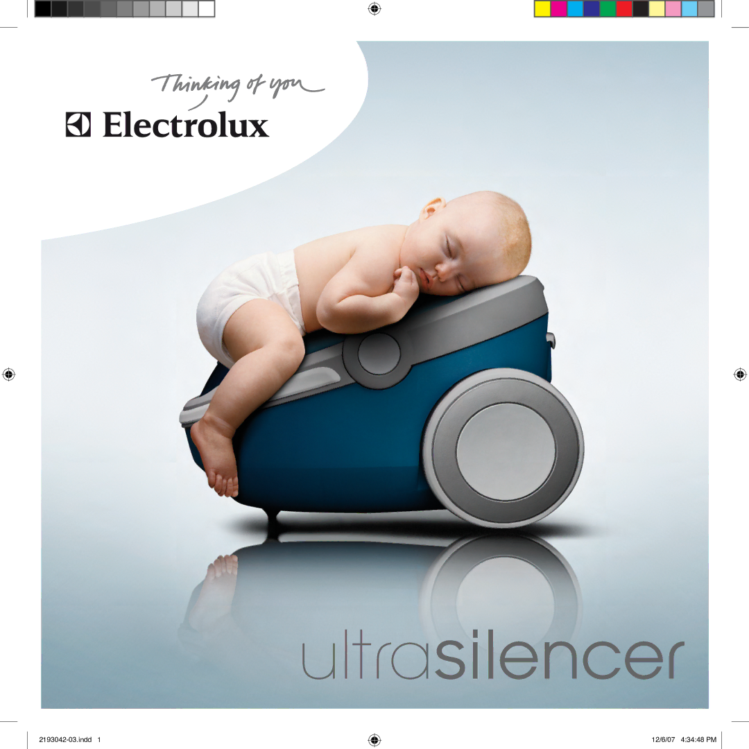 Electrolux Ultra Silencer manual Indd 12/6/07 43448 PM 