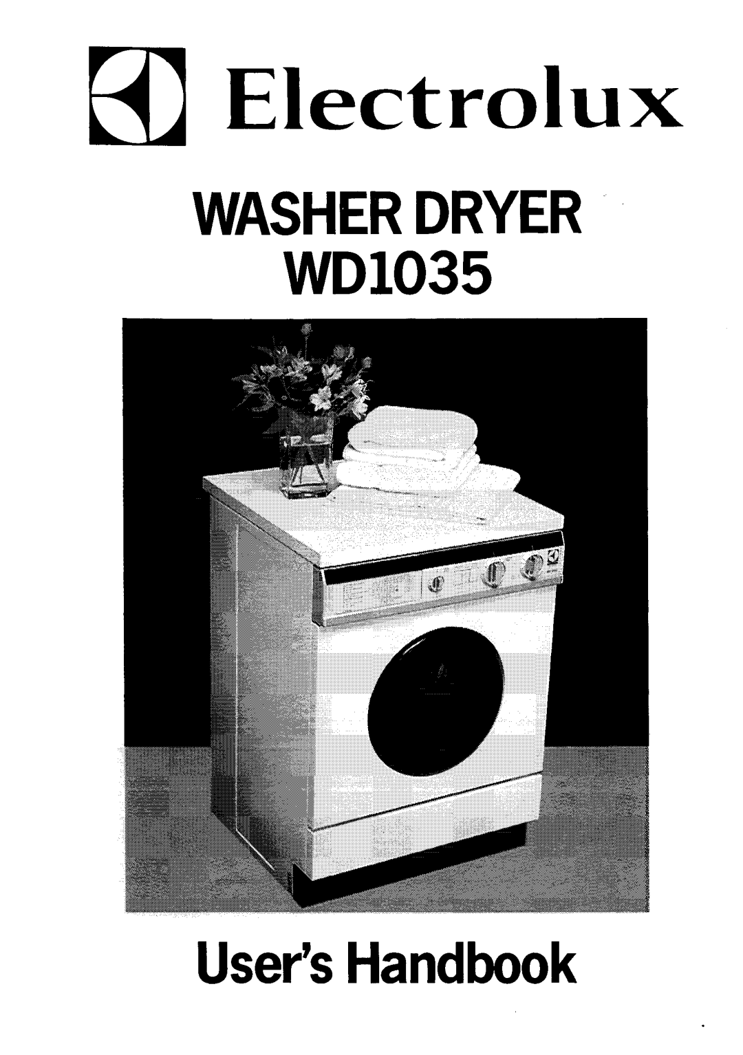 Electrolux WD1035 manual 