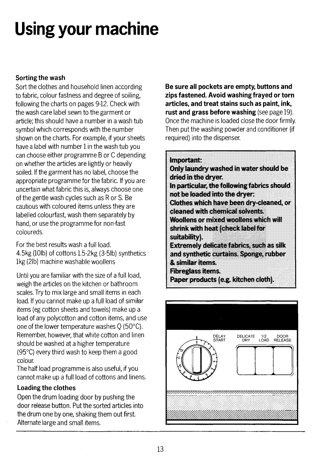 Electrolux WD1035 manual 