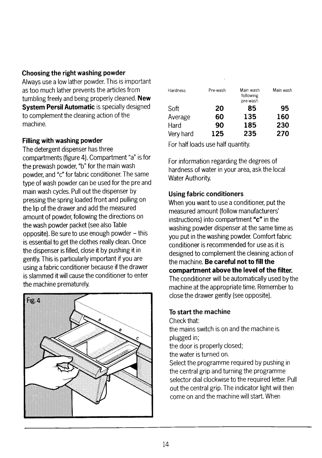 Electrolux WD1035 manual 