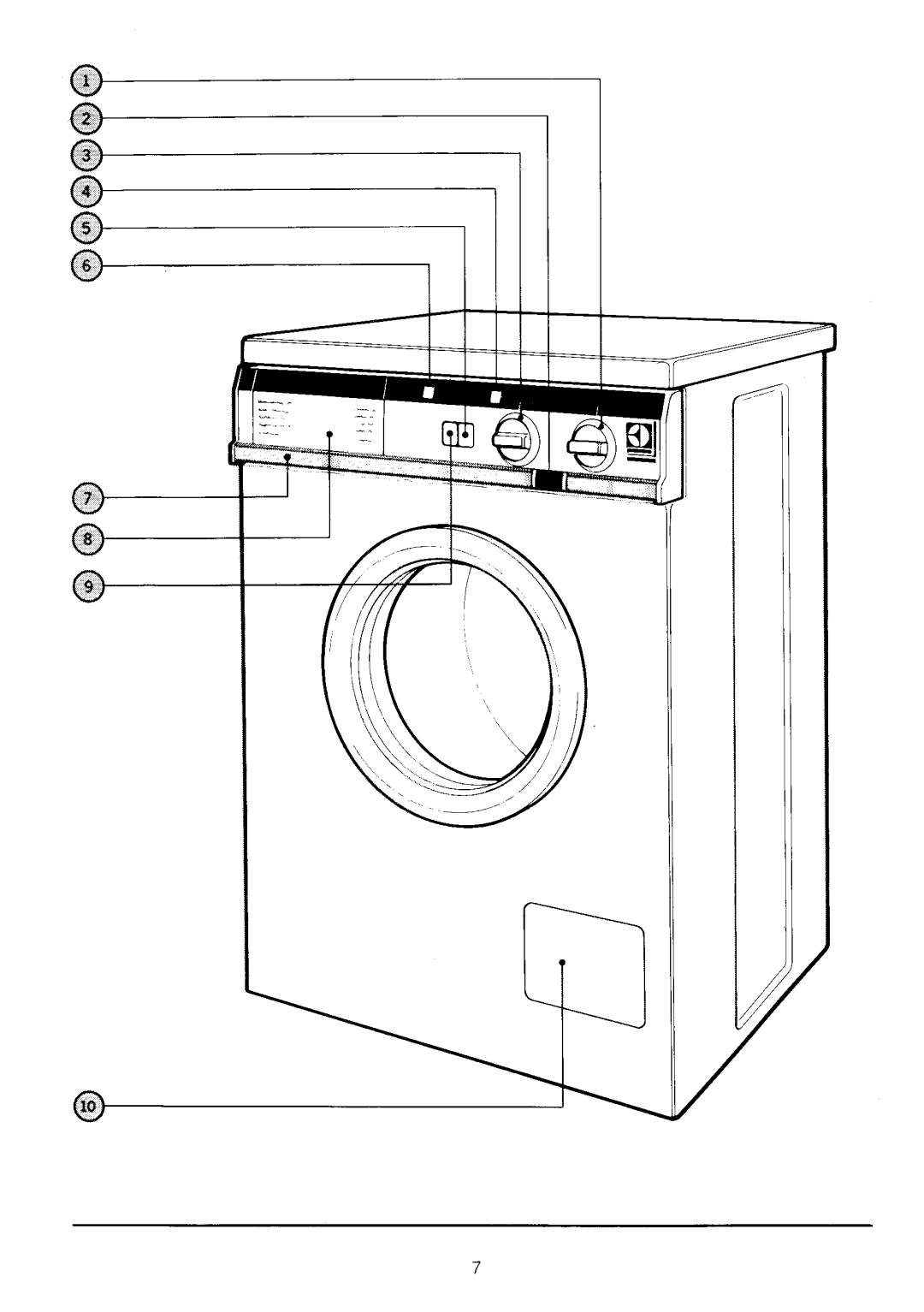 Electrolux WD1036 manual 