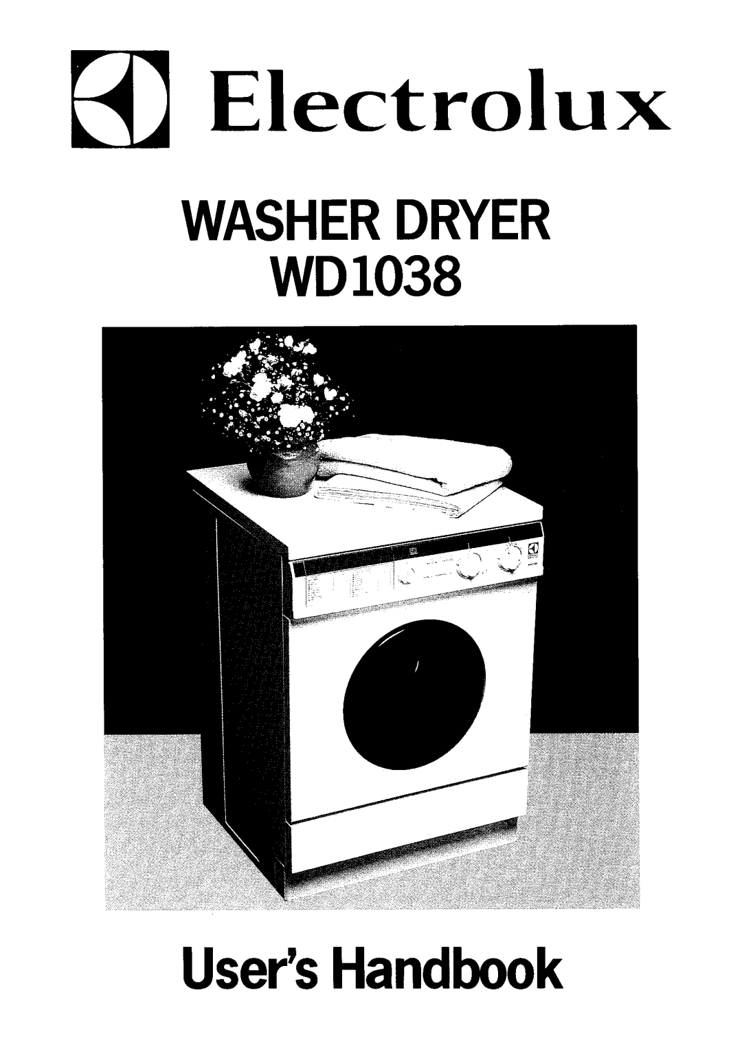 Electrolux WD1038 manual 