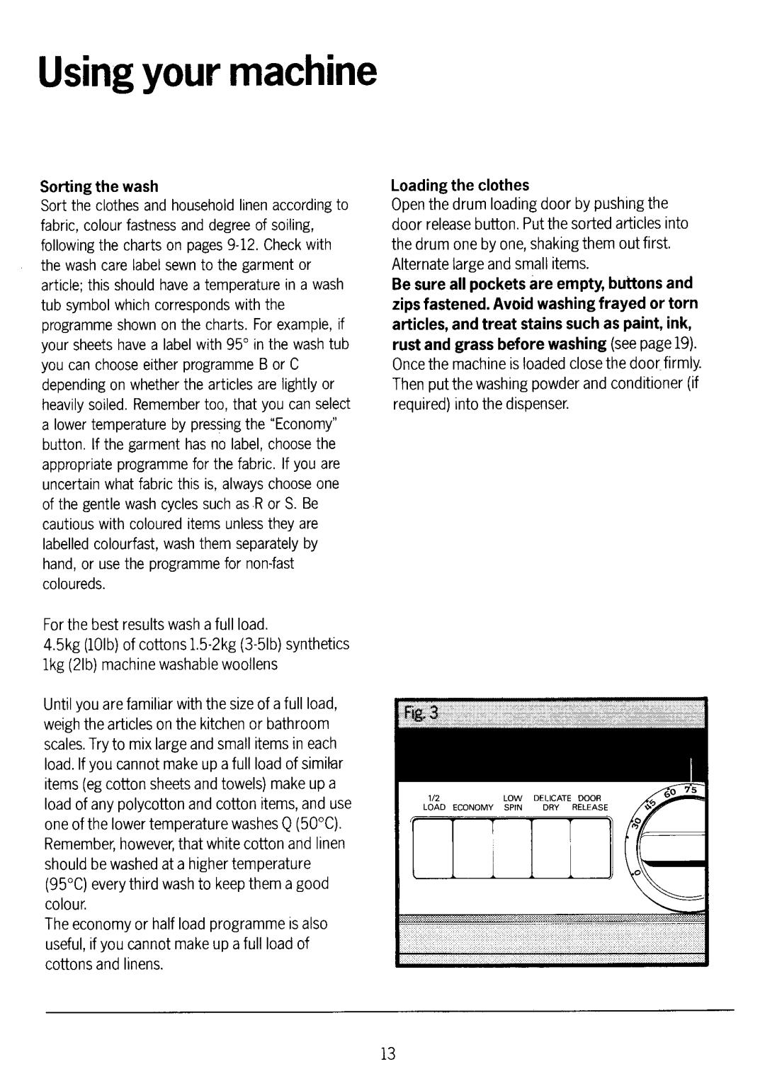 Electrolux WD1038 manual 