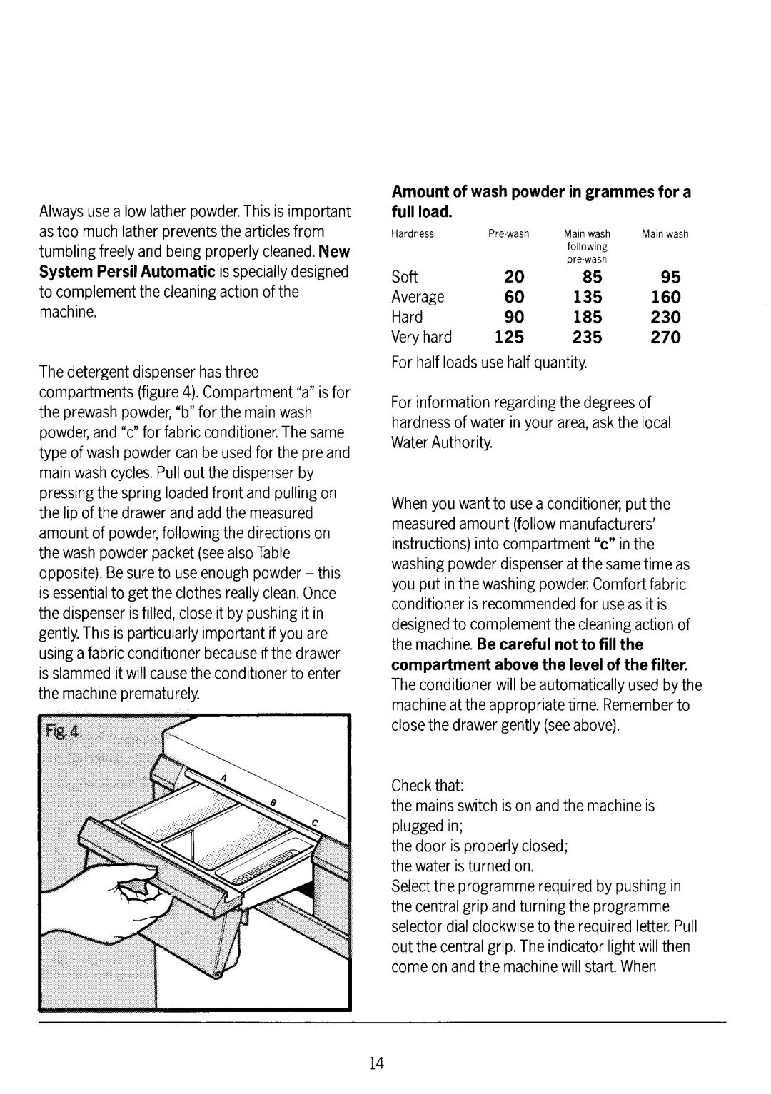 Electrolux WD1038 manual 