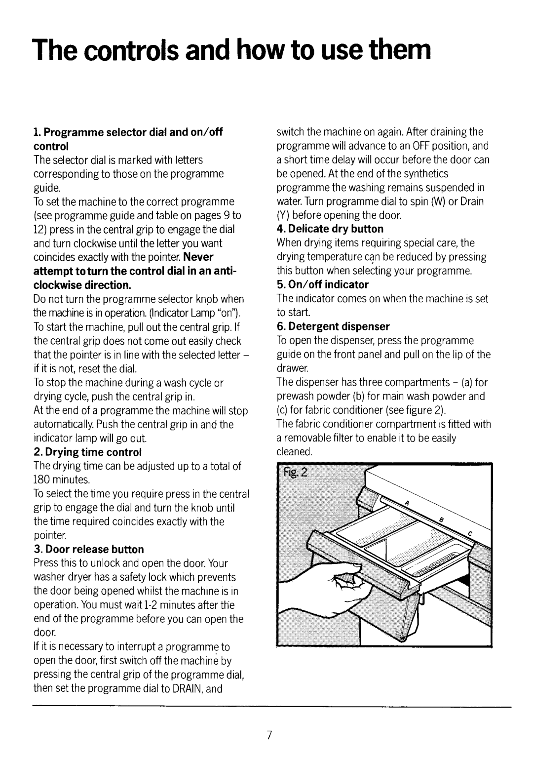 Electrolux WD1038 manual 