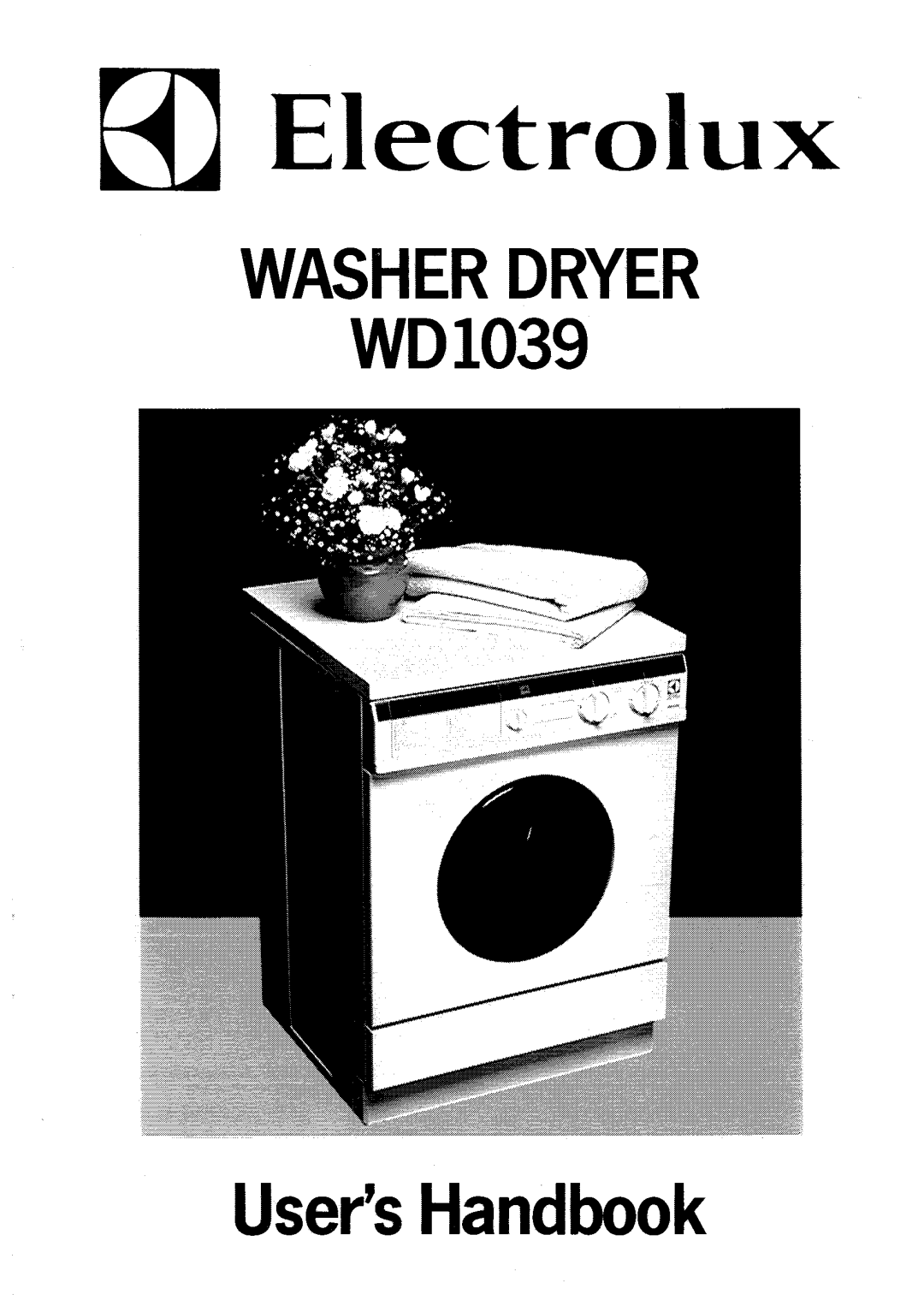 Electrolux WD1039 manual 