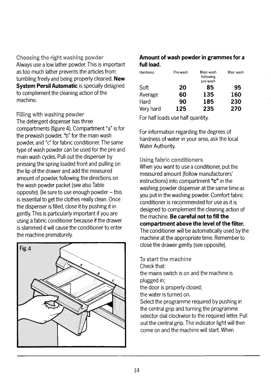 Electrolux WD1039 manual 