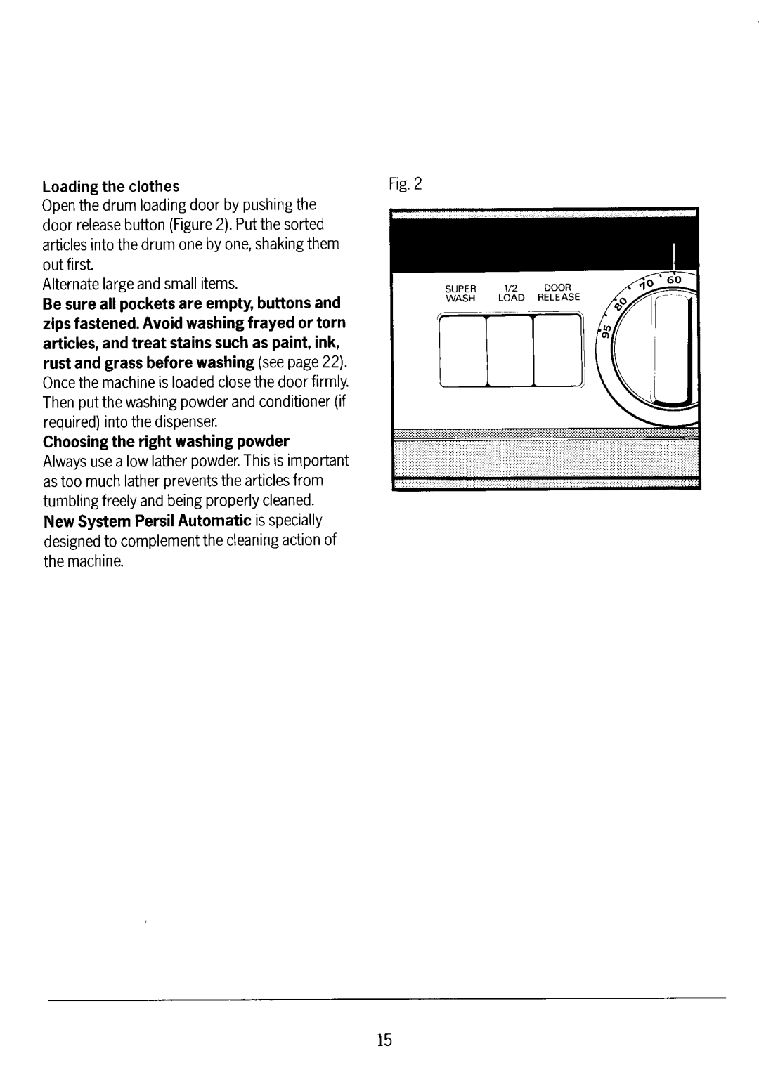 Electrolux WH828 manual 