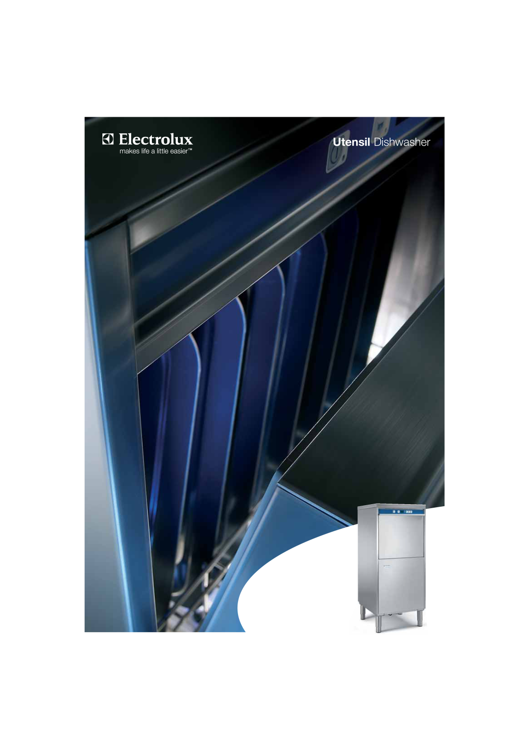 Electrolux WTU40A, WTU40P, 503024, 503023 manual Utensil Dishwasher 