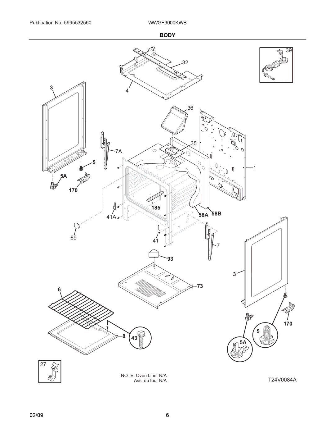 Electrolux WWGF3000KWB installation instructions T24V0084A 