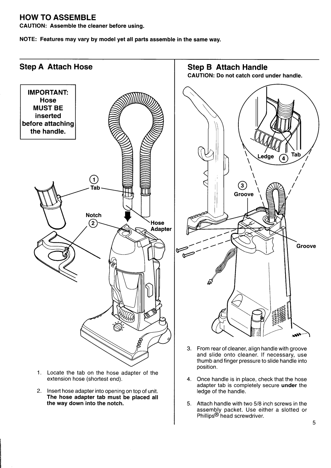 Electrolux Z1498, Z1488, Z1379, Z1373, Z1376 manual 