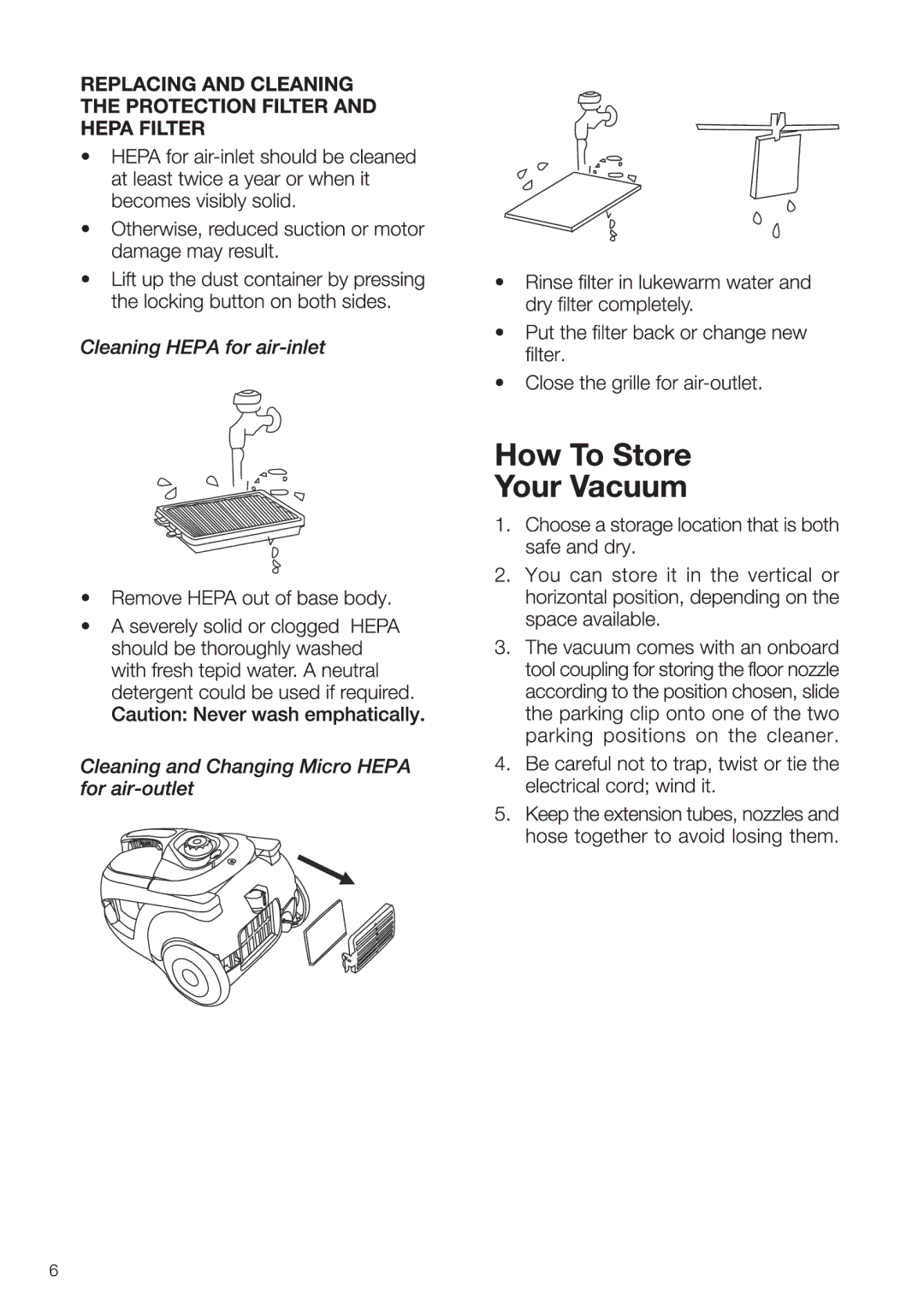 Electrolux Z1850, Z1860 manual 