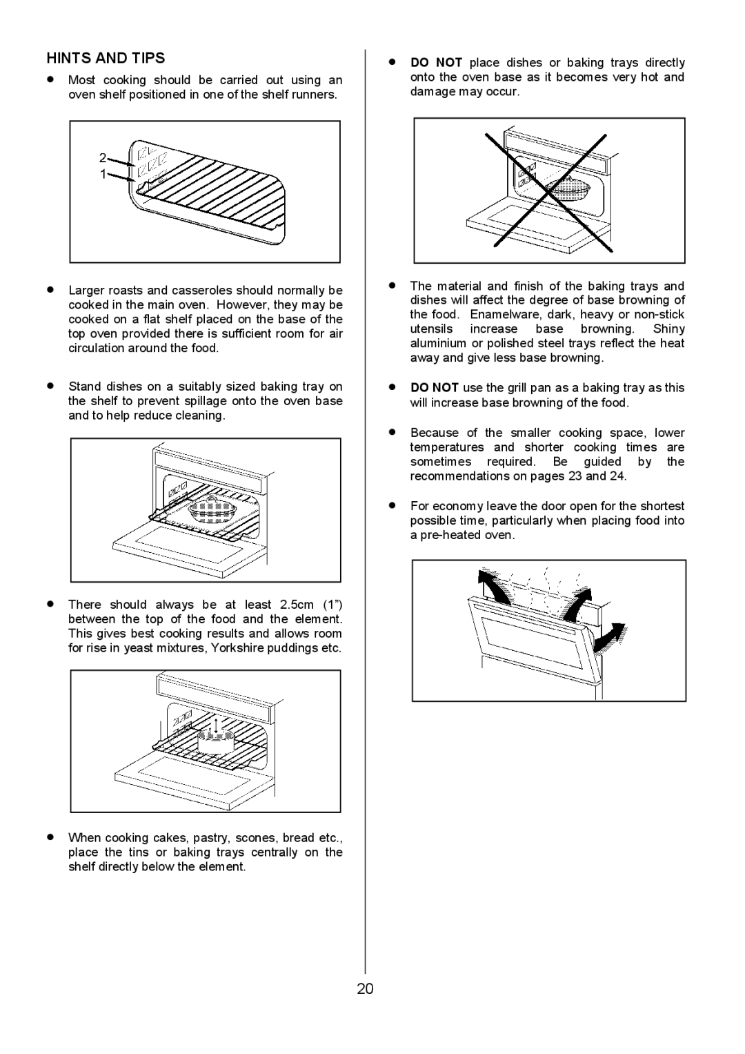 Electrolux ZCE 7551X manual Hints and Tips 