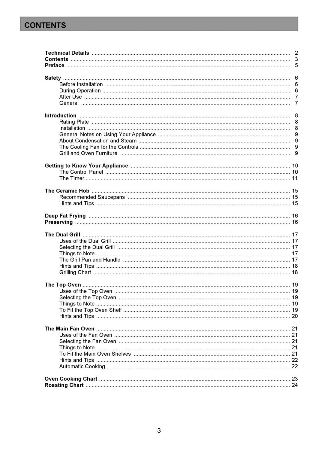 Electrolux ZCE 7551X manual Contents 