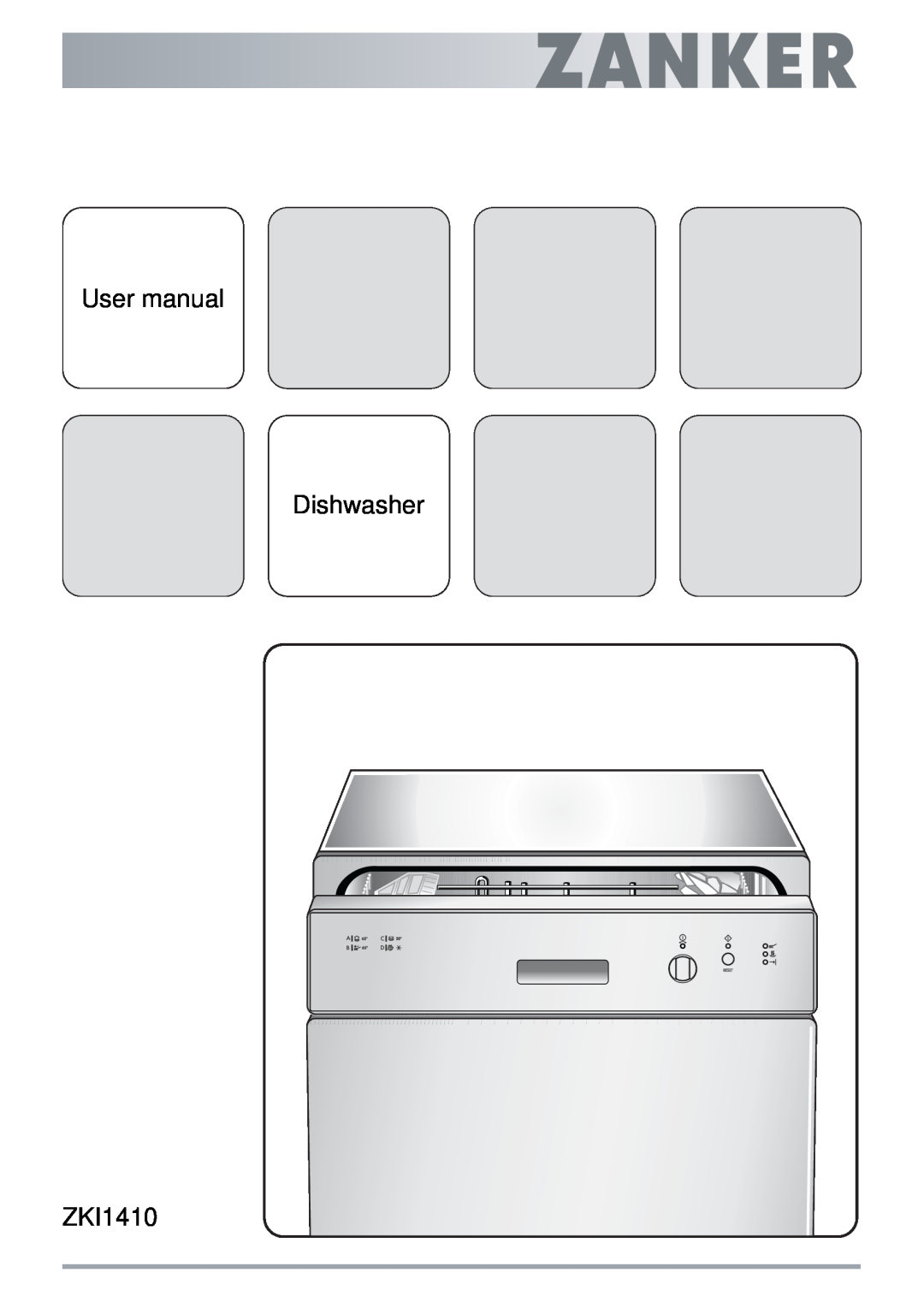 Electrolux ZKI1410 user manual User manual Dishwasher 