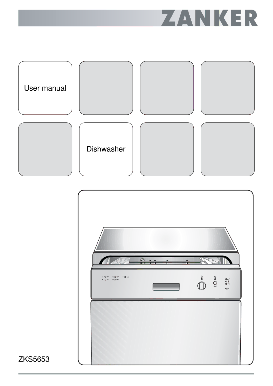 Electrolux user manual Dishwasher ZKS5653 