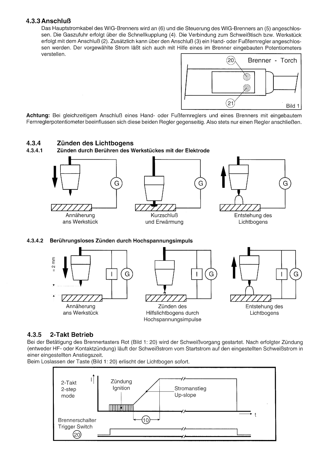 Elektra Beckum TIG 255 DC, TIG 255 AC/DC manual 