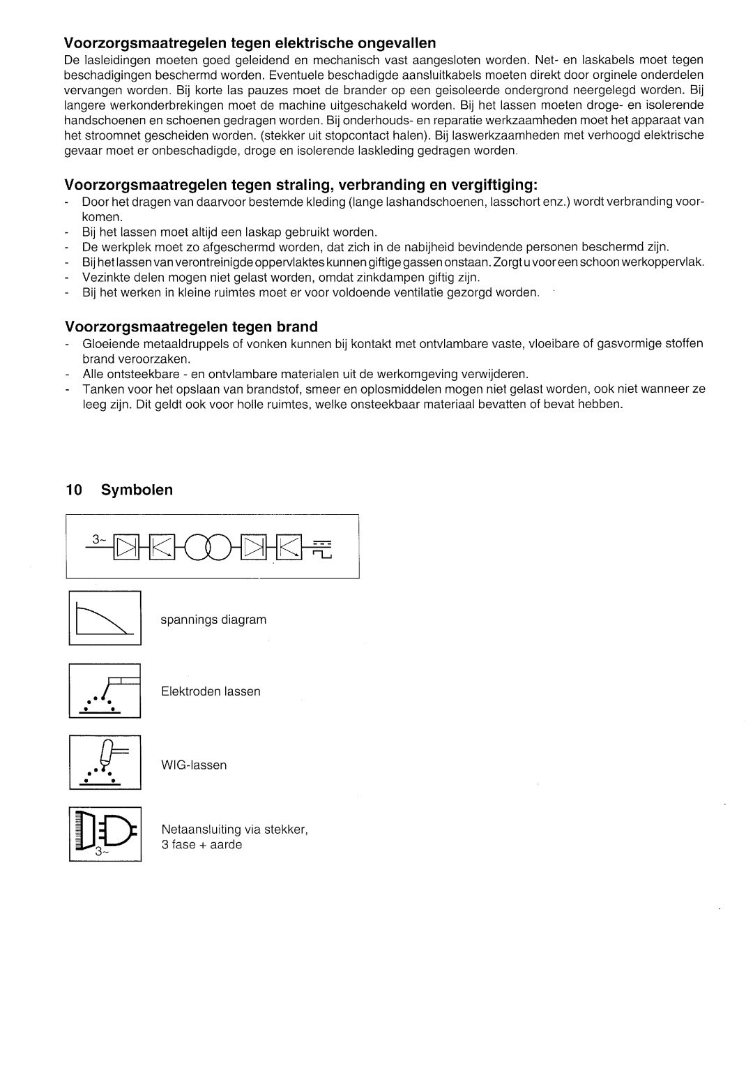 Elektra Beckum WIG 200 DCi manual 